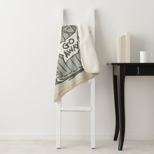 Couverture Sherpa Oscar le Groupement Vintage (En situation)