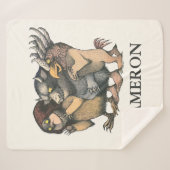 Couverture Sherpa Où sont les choses sauvages | Créatures (Devant (Horizontal))