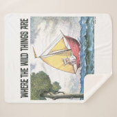 Couverture Sherpa Où Sont Les Choses Sauvages | Scène 5 (Devant (Horizontal))