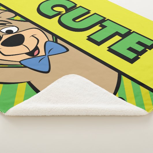 Couverture Sherpa Ours Boo-Boo mignon (3/4)