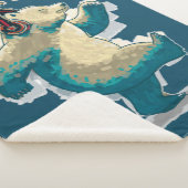 Couverture Sherpa Ours dansant (3/4)