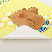 Couverture Sherpa Ours de miel doux (3/4)