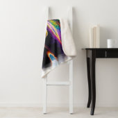 Couverture Sherpa Ours grizzli de l'Alaska et aurores boréales (En situation)