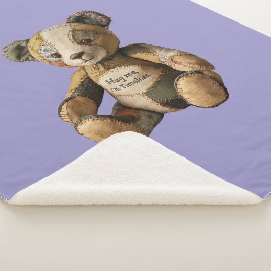 Couverture Sherpa ours mignon (3/4)