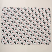 Couverture Sherpa Ours Panda (Devant (Horizontal))