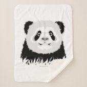 Couverture Sherpa Ours Panda (Devant)