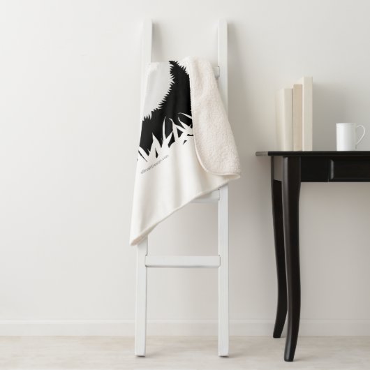 Couverture Sherpa Ours Panda (En situation)