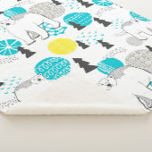 Couverture Sherpa Ours polaire (3/4)