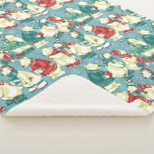 Couverture Sherpa Ours polaires adorables (3/4)