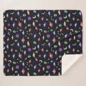 Couverture Sherpa OVNI Alien dans l'espace (Devant (Horizontal))