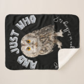 Couverture Sherpa Owl : Et Juste À Qui Pensez-Vous Parler ? (Devant (Horizontal))