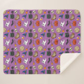 Couverture Sherpa Pack Halloween Kawaii (Devant (Horizontal))