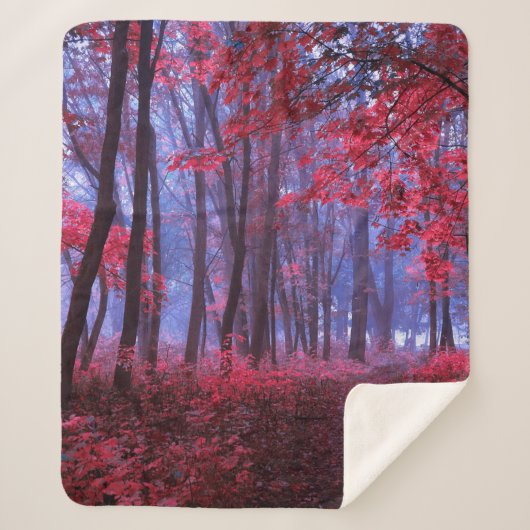 Couverture Sherpa Pages de journaux avec publicité antique. Femme (Devant)