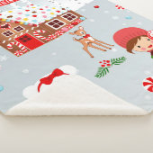 Couverture Sherpa pain d'épice biscuit polaire (3/4)