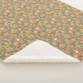Couverture Sherpa Pain d'épices/biscuits/Noël (3/4)