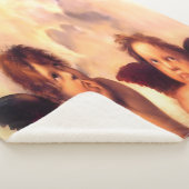 Couverture Sherpa Paire d'anges Putti (3/4)