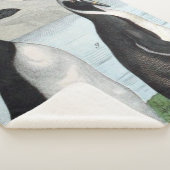 Couverture Sherpa Paire de manchots - Serviette de plage (3/4)