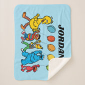 Couverture Sherpa Pal de rue Sésame | Ballons de parti (Devant)