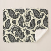 Couverture Sherpa Palais Paisley (Devant (Horizontal))