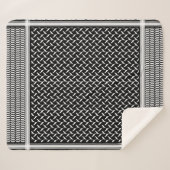 Couverture Sherpa Palestinien Keffiyeh (Devant (Horizontal))