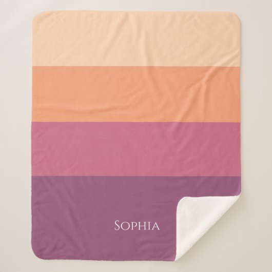 Couverture Sherpa Palette de récolte (Devant)