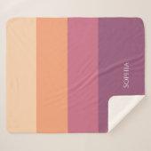 Couverture Sherpa Palette de récolte (Devant (Horizontal))