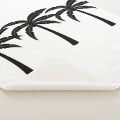 Couverture Sherpa Palmiers tropicaux (3/4)