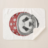 Couverture Sherpa Panda de casse-cou (Devant (Horizontal))