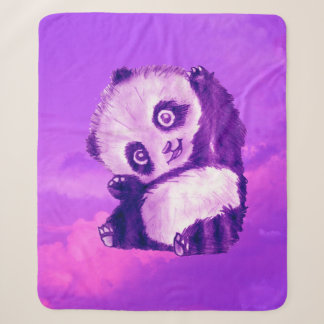 Couverture Sherpa Panda drôle