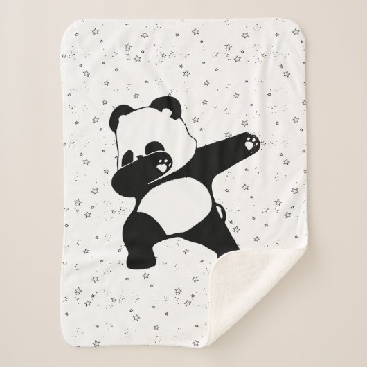 Couverture Sherpa Panda qui dab  (Devant)