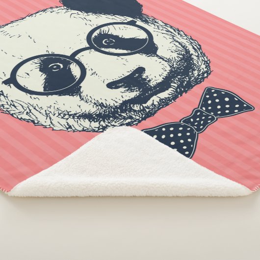 Couverture Sherpa Panda Stripes (3/4)