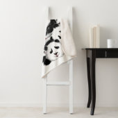Couverture Sherpa Pandas Family Sherpa Blanket (En situation)