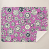 Couverture Sherpa pango magenta (Devant (Horizontal))