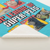 Couverture Sherpa Panneaux de caractères DC League of Super-Pets (3/4)
