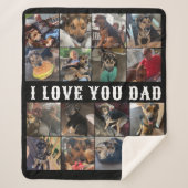 Couverture Sherpa Papa Blanket (Devant)