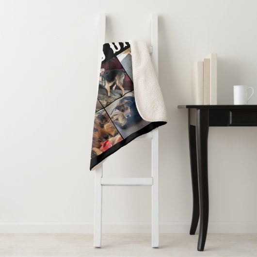 Couverture Sherpa Papa Blanket (En situation)