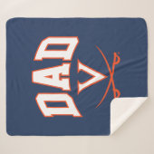 Couverture Sherpa Papa des Cavaliers de Virginie (Devant (Horizontal))