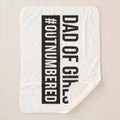 Couverture Sherpa Papa des filles #Surnuméroté (Devant)