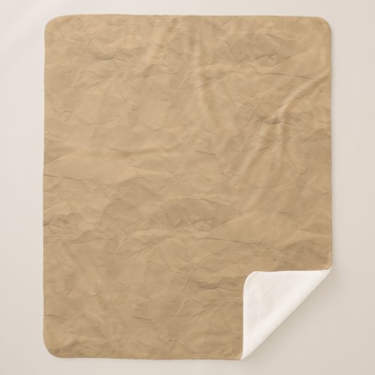 Couverture Sherpa Paper old texture parchment antique (Devant)