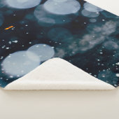 Couverture Sherpa Papier peint Bokeh, effets (3/4)