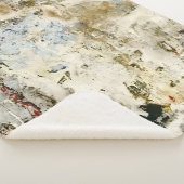 Couverture Sherpa Papier peint Brown et rouge (3/4)