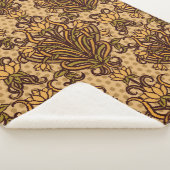 Couverture Sherpa Papier peint sans couture de style Art nouveau, Vi (3/4)