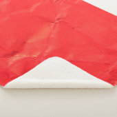 Couverture Sherpa Papier rouge texture abstraite fond abstrait, âge (3/4)