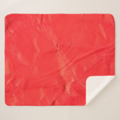 Couverture Sherpa Papier rouge texture abstraite fond abstrait, âge (Devant (Horizontal))