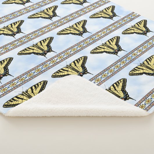 Couverture Sherpa Papillon à queue jaune petit (3/4)