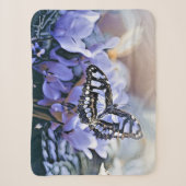 Couverture Sherpa Papillon bleu (Devant)