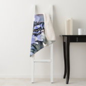 Couverture Sherpa Papillon bleu (En situation)