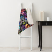 Couverture Sherpa Papillon brillant (En situation)