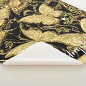 Couverture Sherpa Papillon de nom personnalisé (3/4)