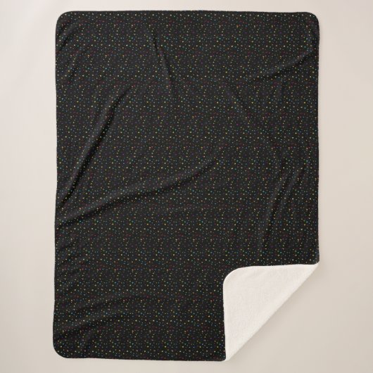 Couverture Sherpa Papillon Floral  (Devant)